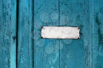 texture of old wooden door with a place for an text