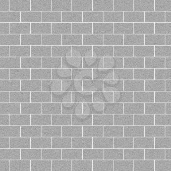 illustration of gray blocks wall background