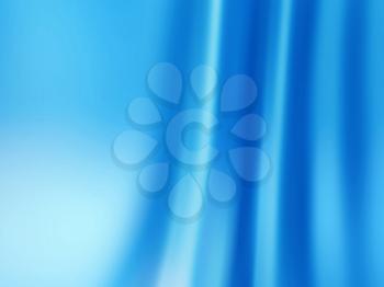 soft folds abstract blue background