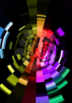  Colorful bright abstract background