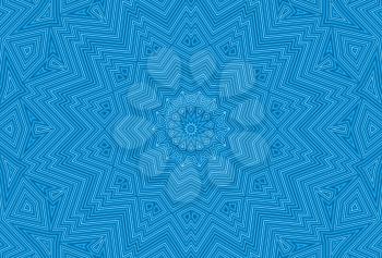 Blue background with abstract lines pattern
