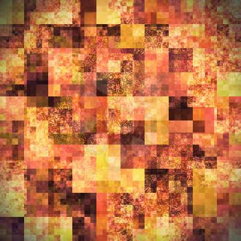 Abstract bright background with mosaic pattern