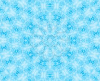 Blue background with abstract concentric pattern 