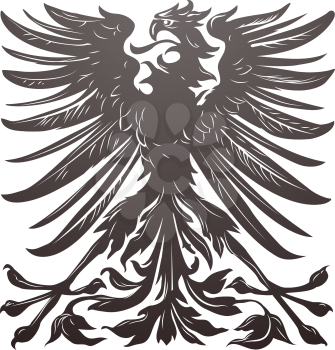 Royalty Free Clipart Image of an Imperial Eagle
