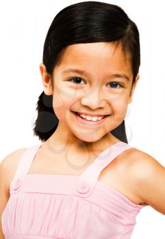 Royalty Free Photo of a Young Girl Modeling