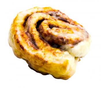 Royalty Free Photo of a Frosted Cinammon Roll
