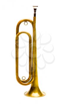 Royalty Free Photo of a Brass Bugle