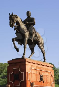 Statue of Shivaji, Agra, Uttar Pradesh, India