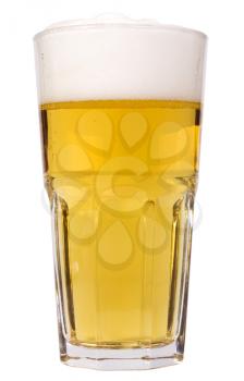 Close-up of a glass of beer