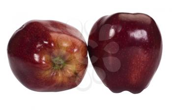 Close-up of two apples