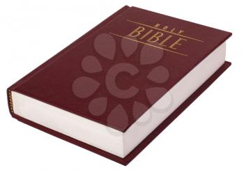 Close-up of the Bible
