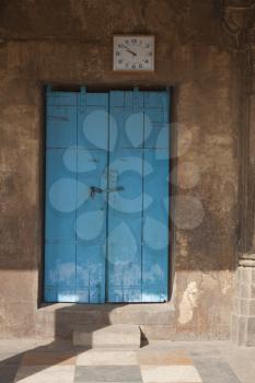 Door of a mosque, Sayad Sidi Mosque, Ahmedabad, Gujarat, India