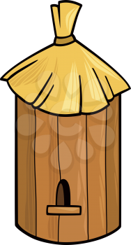 Royalty Free Clipart Image of a Bird House