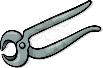 Royalty Free Clipart Image of Pincers