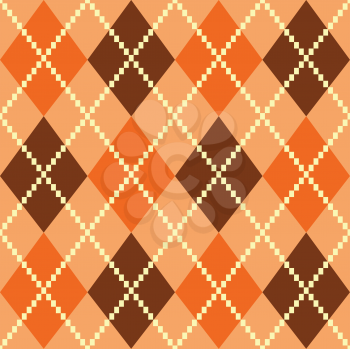 Royalty Free Clipart Image of a Plaid Background
