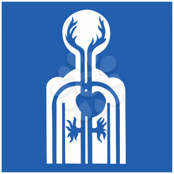 Royalty Free Clipart Image of Medical Icon