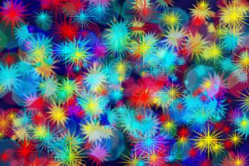 Royalty Free Clipart Image of a Vibrant Background
