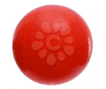 Big vaulting red ball.
                   