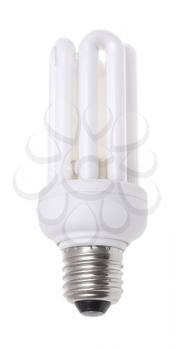 Electric lamp on a white background.                    