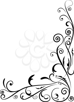 Ornament floral design, vector illustration EPS8.