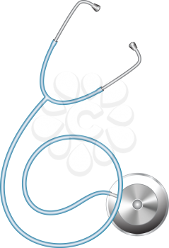 Royalty Free Clipart Image of a Stethoscope