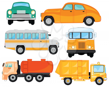 Cars,buses and other transport facilities of the special purpose