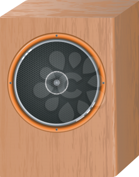 Royalty Free Clipart Image of a Speaker