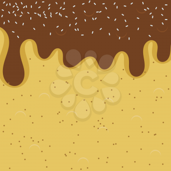 Royalty Free Clipart Image of a Two-Toned Background With Flecks