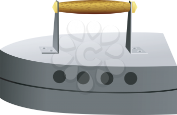 Royalty Free Clipart Image of an Iron