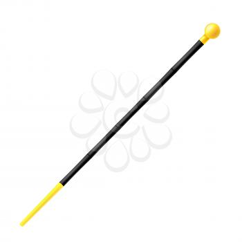 Cane isolated on a white background. Vector illustration. 