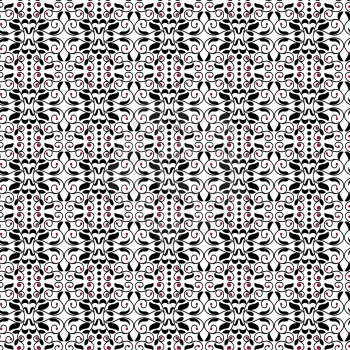 Seamless ethnic floral pattern. Decor for your design. Oriental style