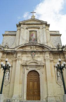 St. Paul church located in Rabat, Malta