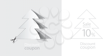 Royalty Free Clipart Image of Advertising Coupons