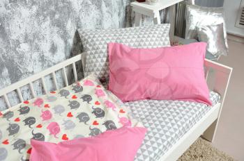 Beautiful children's bed, different colors