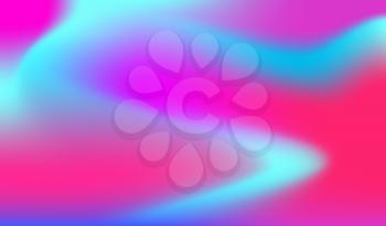 Vaporwave Art Futuristic Background. Vivid Colors. Style Blurred Abstraction. 80s, 1980s  Light. Modern Fluid Design. Creative Futuristic Trending Banners, Flyers, Posters. EPS10 Vector Illustration.