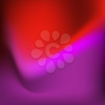 Vector Illustration Art Graphic Design. Abstract Blurred Inking Colorful Background, Liquid Futuristic Blur. Concept Card, Banner, Poster, Cover, Flyer, Journal, Magazine, Template.