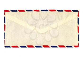 Letter or small packet envelope isolated over white