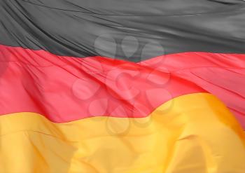 the German national flag of Germany, Europe