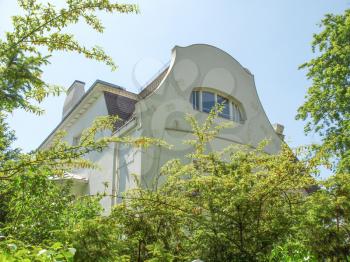 Haus Glueckert at Kuenstler Kolonie artists colony in Darmstadt Germany