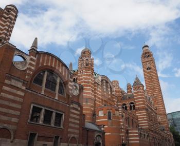 Westminster Cathedral catholic church in London, UK