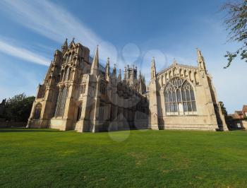 Ely Cathedral (formerly church of St Etheldreda and St Peter and Church of the Holy and Undivided Trinity) in Ely, UK