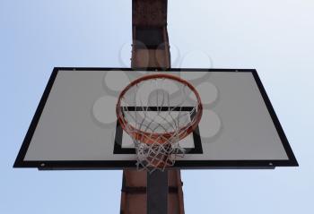 basked used for playing basket ball sport