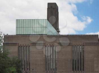 Tate Modern art gallery in South Bank powerstation in London, UK