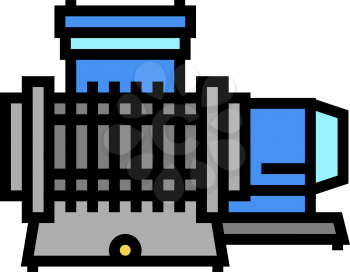 membrane compressor color icon vector. membrane compressor sign. isolated symbol illustration