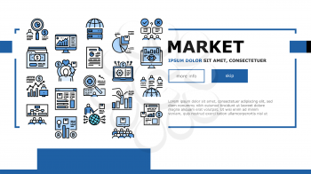 Market Research And Analysis Icons Set Vector. Market Statistic Infographic And Researching, Presentation And Business Meeting, Report And Plan Illustration