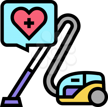 cleaning homecare service color icon vector. cleaning homecare service sign. isolated symbol illustration