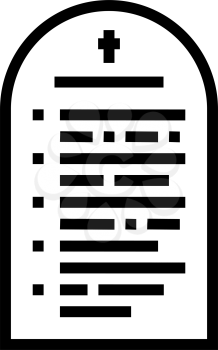 prayer christianity line icon vector. prayer christianity sign. isolated contour symbol black illustration