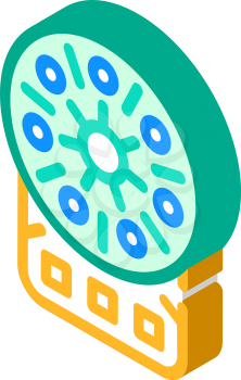 centrifuge laboratory equipment isometric icon vector. centrifuge laboratory equipment sign. isolated symbol illustration