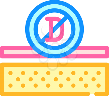 anti sun vitamin cream layer color icon vector. anti sun vitamin cream layer sign. isolated symbol illustration