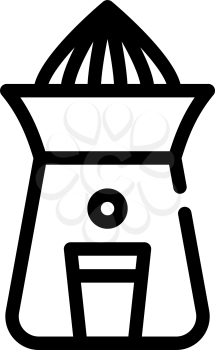 juicer equipment line icon vector. juicer equipment sign. isolated contour symbol black illustration